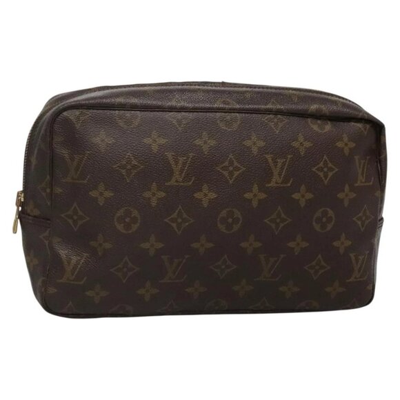 LOUIS VUITTON Monogram Trousse Toilette 28 Clutch Bag M47522 LV Auth gh598 - Picture 1 of 16